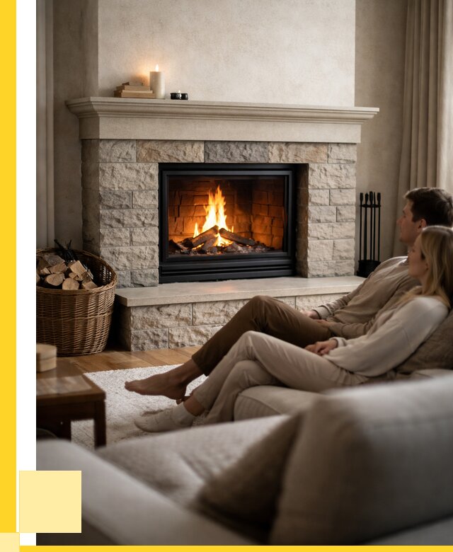 Камины в частном доме под ключ в Усинске от 204760 р. | ЭриданСнс