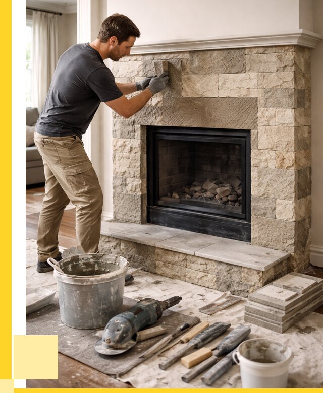 Ремонт каминов и печей в Усинске от 15357 р. | ЭриданСнс