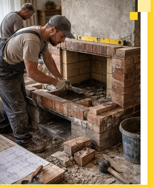 Изготовление и установка каминопечей под ключ в Усинске