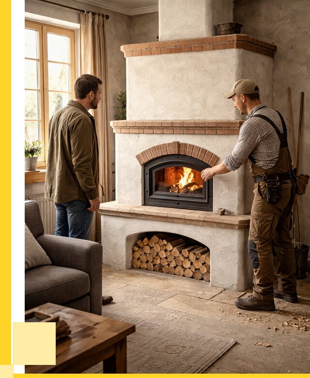 Печи камины в Усинске: кирпичные, изразцовые от 61428 р. | ЭриданСнс