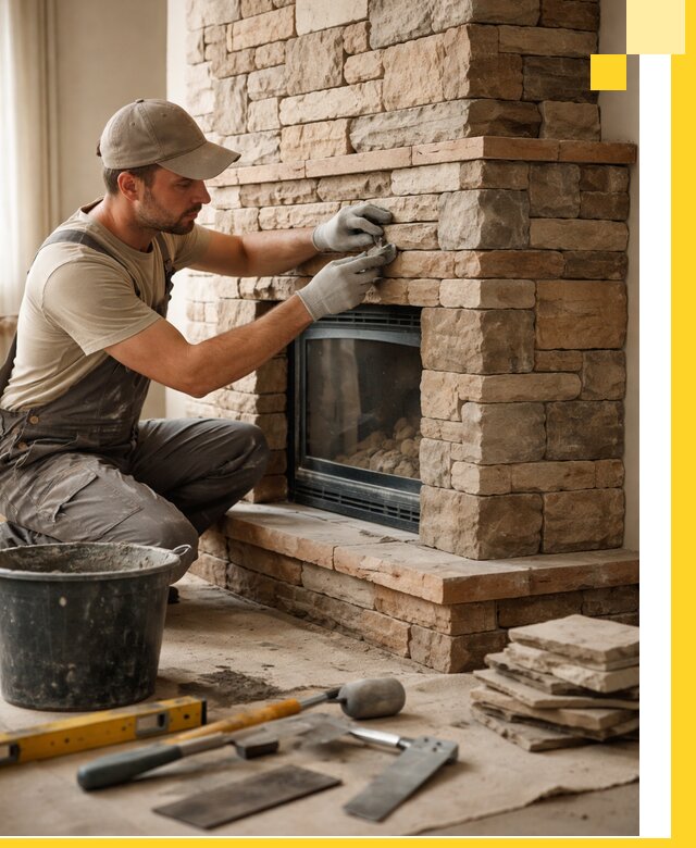 Проектирование и установка печей-каминов под ключ в Усинске