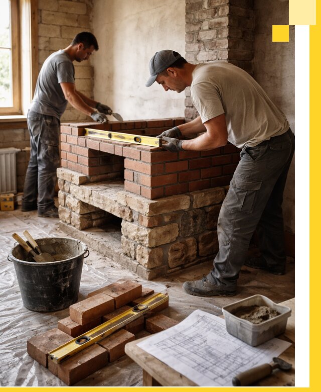 Изготовление и установка печей под ключ в Усинске с гарантией