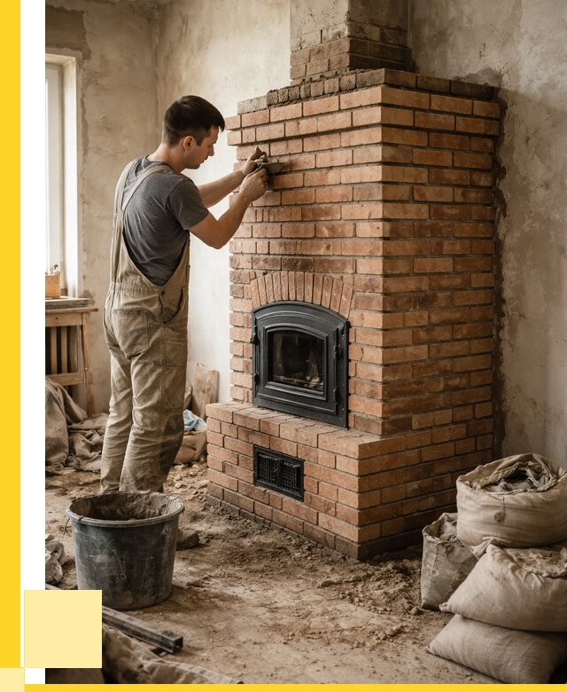 Строительство печей в Усинске от 66547 р. под ключ, ЭриданСнс