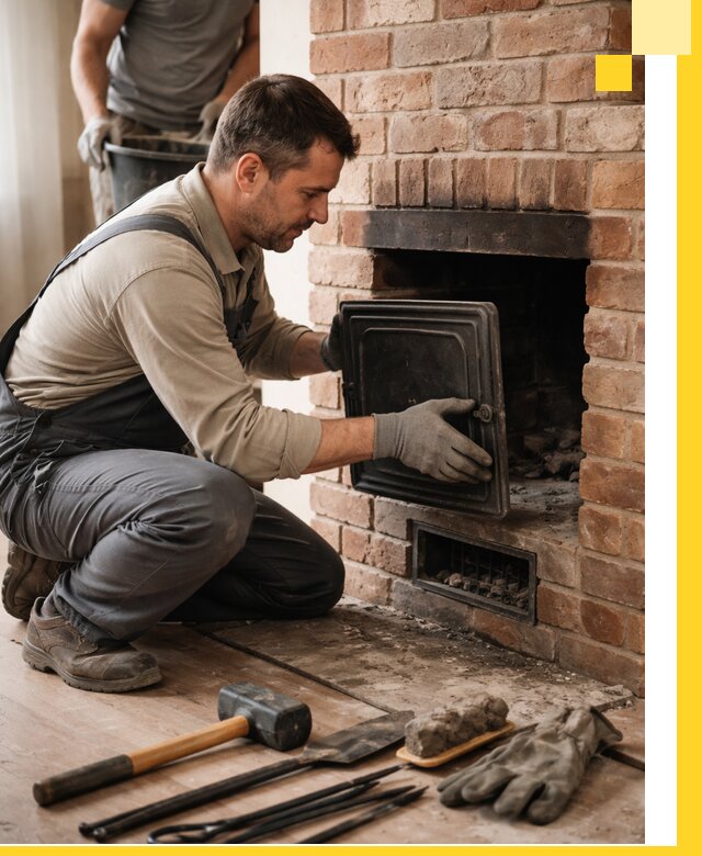 Ремонт печей в Усинске с гарантией качества и безопасности