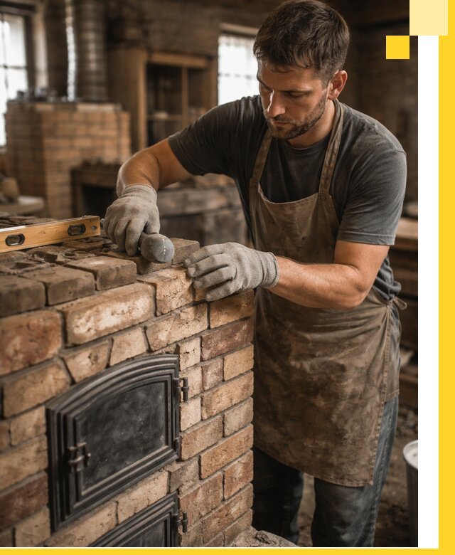 Изготовление печей на заказ в Усинске с проектом и монтажом