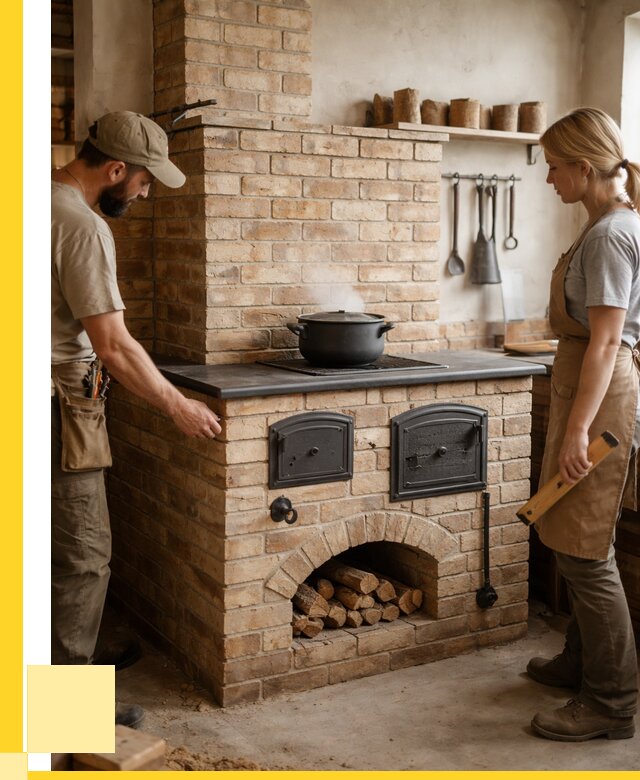 Варочно отопительные печи в Усинске от 92142 р. | ЭриданСнс