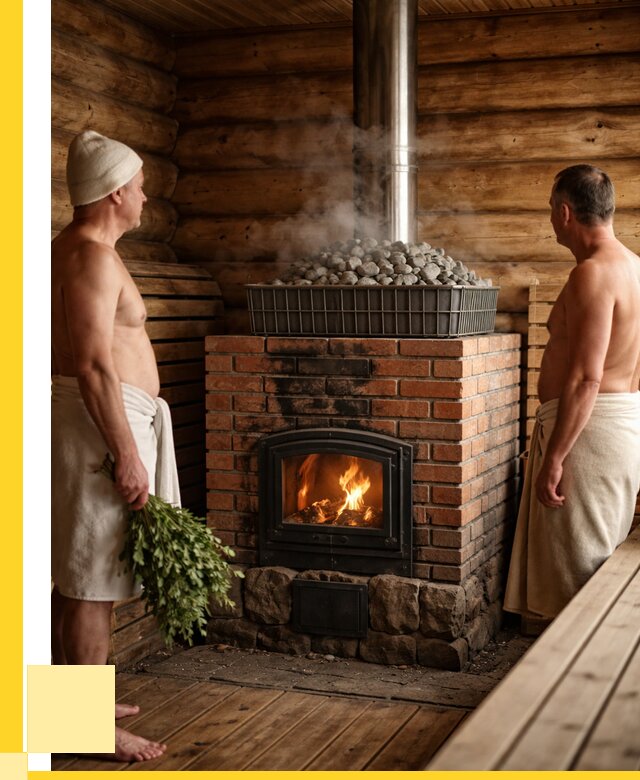 Печи для парной в Усинске под ключ от 66547 р. - ЭриданСнс