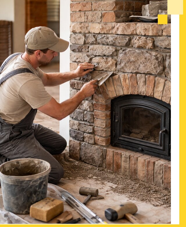 Печи для дома под ключ в Усинске, установка и доставка