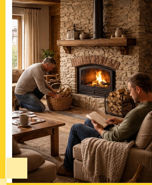 Печи в частном доме в Усинске от 76785 р. | ЭриданСнс дров