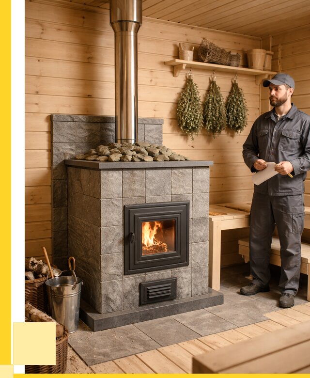 Печи для бани под ключ в Усинске от 122856 р. | ЭриданСнс