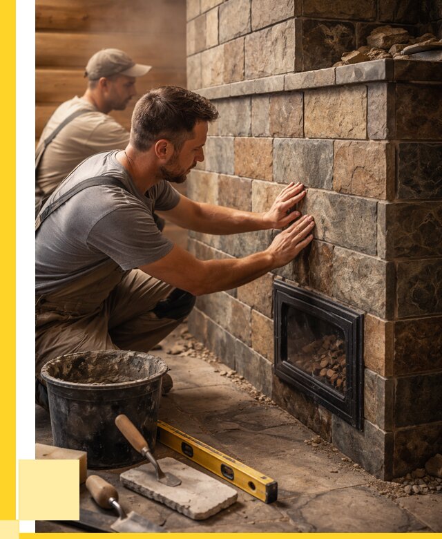 Облицовка банных печей в Усинске под ключ от 12286 р. | ЭриданСнс