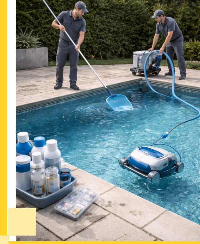 Чистка бассейнов в Усинске роботами, от 4607 р. | ЭриданСнс