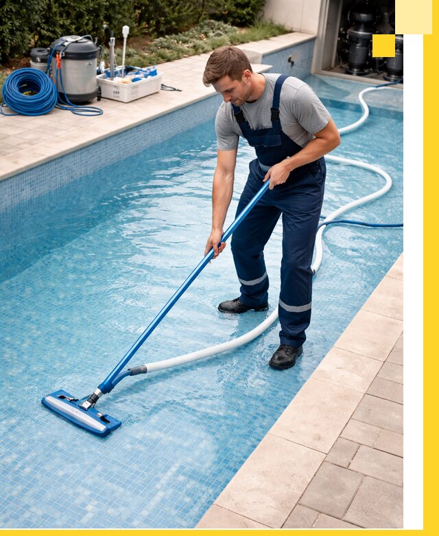 Профессиональная чистка бассейнов и фильтров в Усинске под ключ