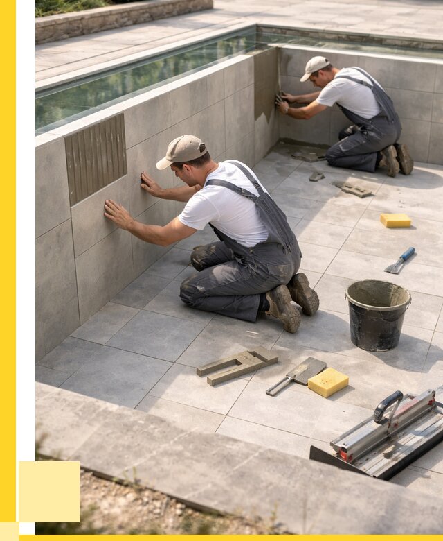 Облицовка бассейнов в Усинске от 4607 р. под ключ | ЭриданСнс