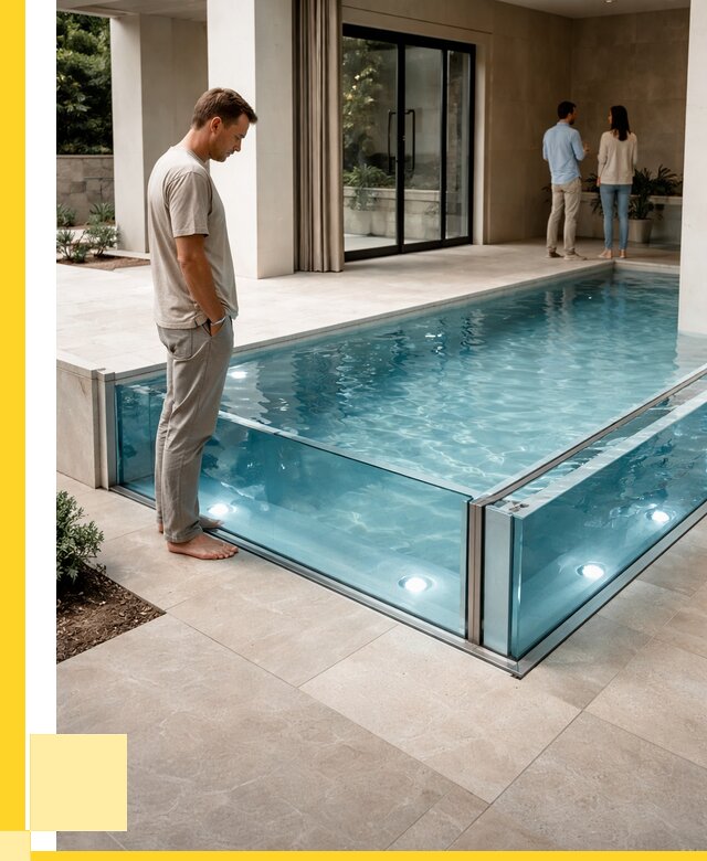 Стеклянные бассейны в Усинске от 1228560 р. | ЭриданСнс — мозаика