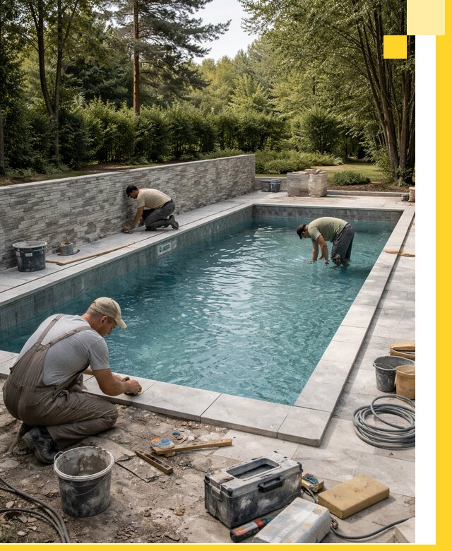 Проектирование и строительство частных бассейнов в Усинске