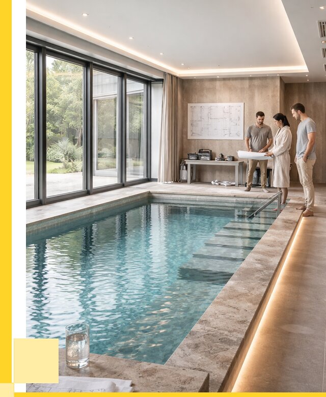 Закрытые бассейны под ключ в Усинске от 2559500 р. | ЭриданСнс