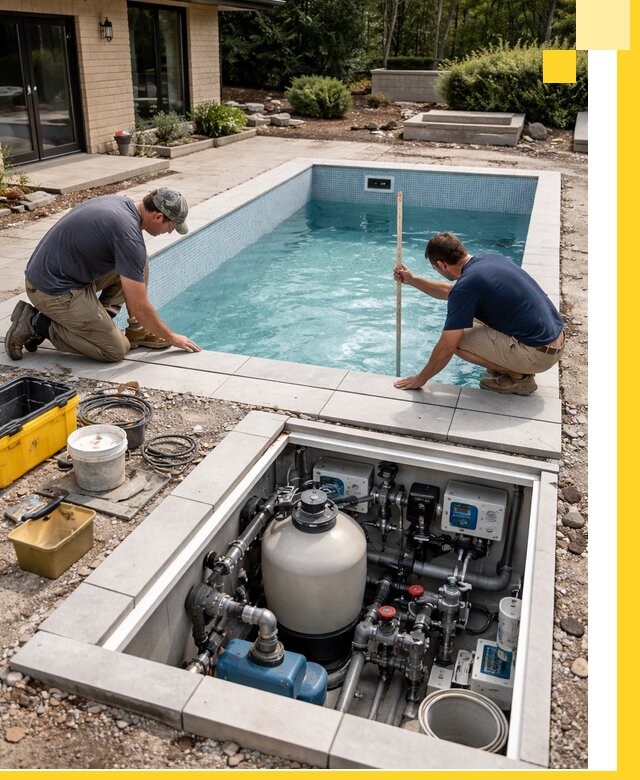 Строительство качественных домашних бассейнов под ключ в Усинске