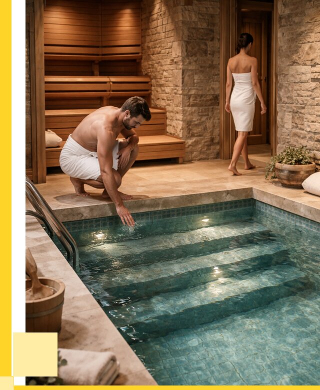 Сауна с бассейном под ключ в Усинске от 122856 р., ЭриданСнс