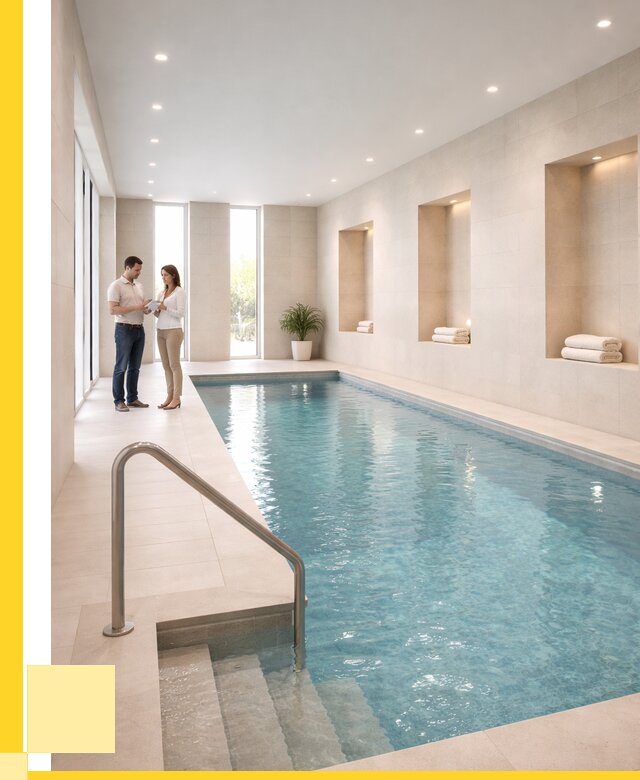 Бассейны в помещении под ключ в Усинске от 1535700 р. | ЭриданСнс