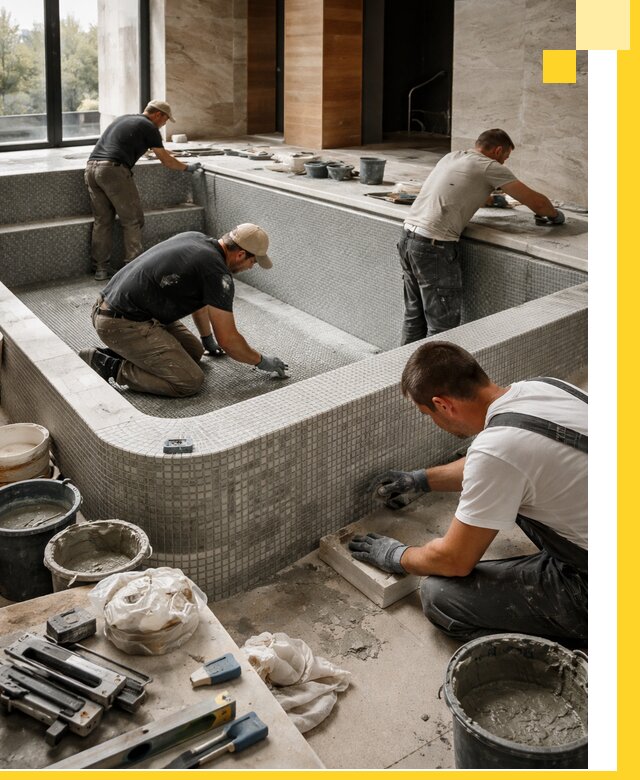 Строительство и установка СПА бассейнов под ключ в Усинске