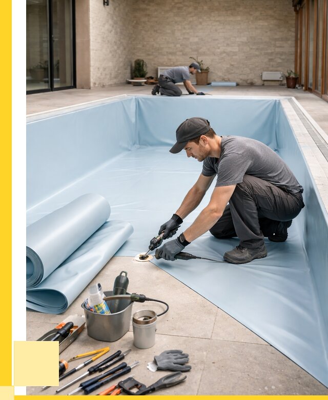 Пленка ПВХ для бассейнов в Усинске от 2560 р. | ЭриданСнс