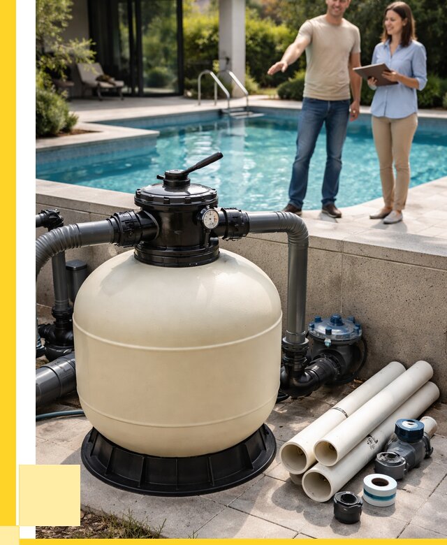Песочные фильтры для бассейнов в Усинске от 18428 р., ЭриданСнс