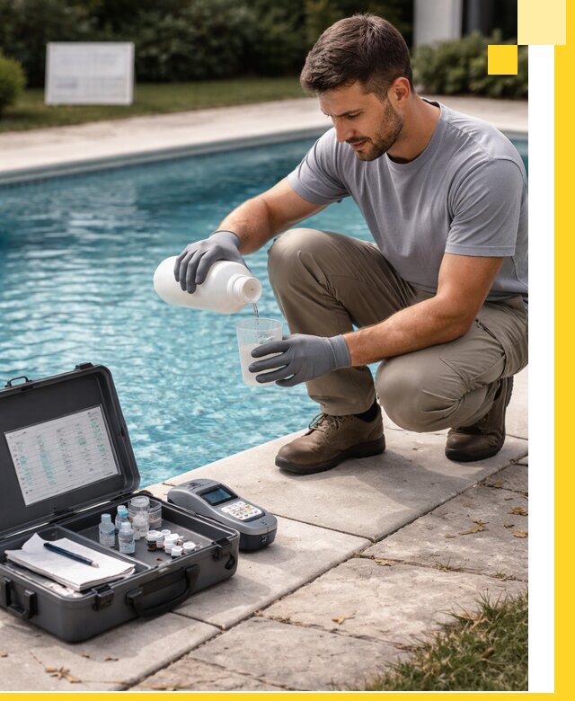 Профессиональная дезинфекция воды в бассейне в Усинске