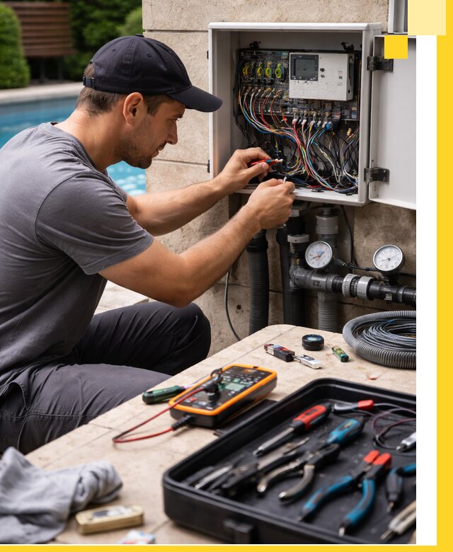 Комплексная автоматика для бассейнов в Усинске: управление и очистка