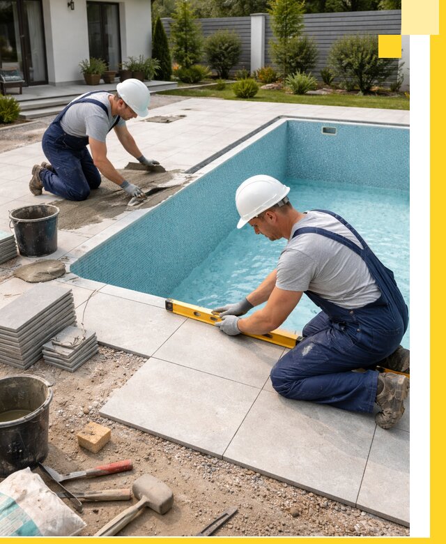 Строительство и монтаж плавательных бассейнов под ключ в Усинске