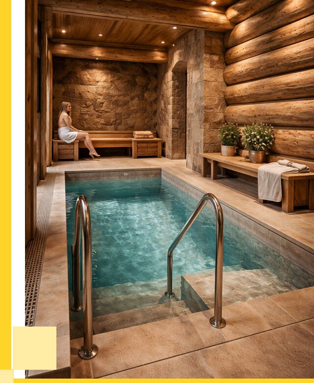 Аренда бани с бассейном в Усинске от 1535700 р. | ЭриданСнс