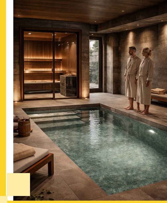 Сауна с большим бассейном в Усинске от 1228560 р. ЭриданСнс