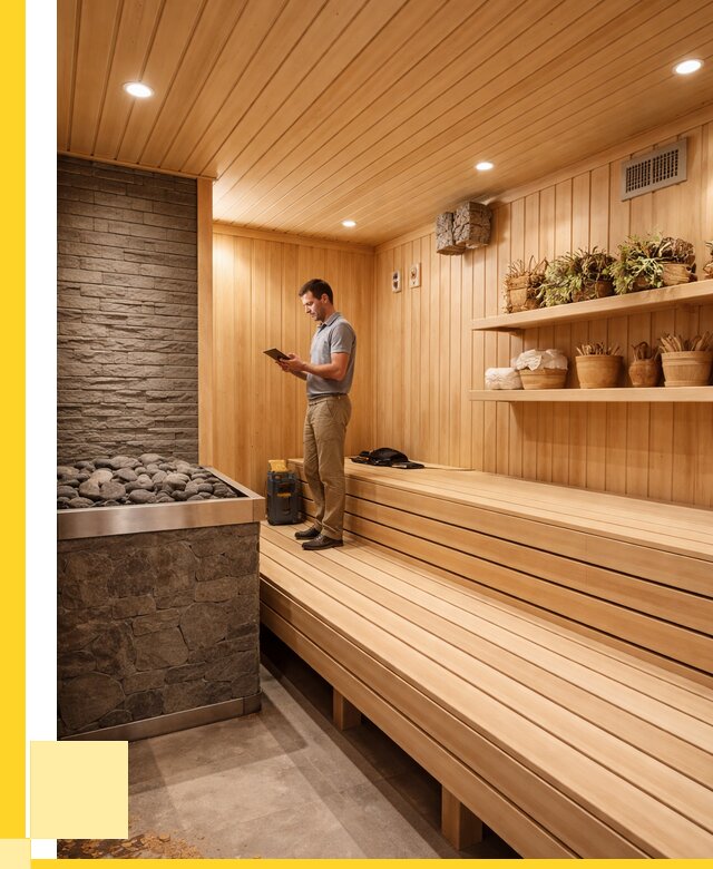 Сауна под ключ в Усинске: от 460710 р. | Строительство — ЭриданСнс