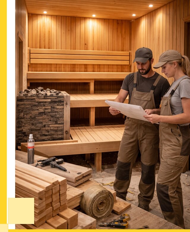 Строительство саун в Усинске под ключ от 255950 р., ЭриданСнс