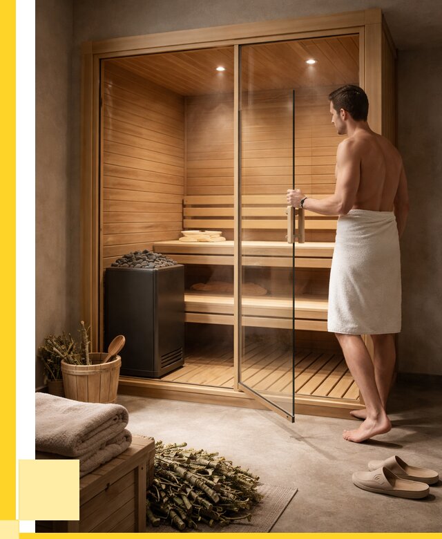 Купить мини сауны для дома в Усинске от 71666 р. ЭриданСнс