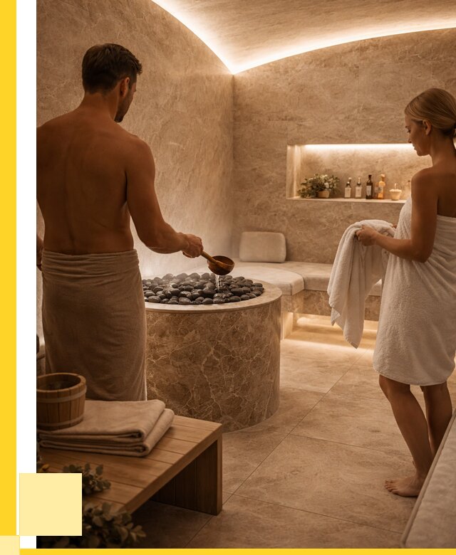 Сауны с хамамом в Усинске от 358330 р. – проекты и монтаж | ЭриданСнс