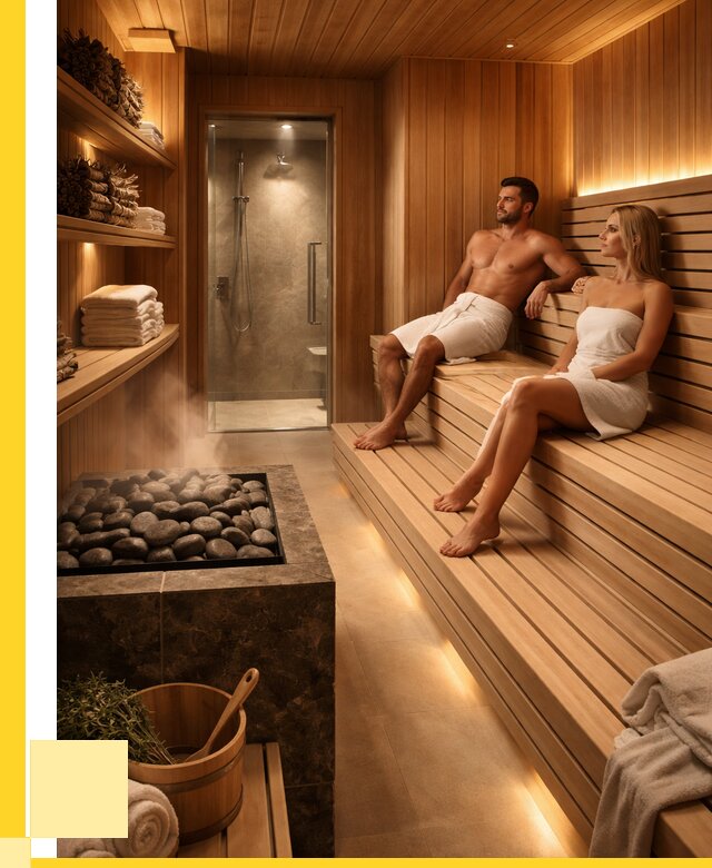 Интерьеры саун под ключ в Усинске от 184284 р. | ЭриданСнс