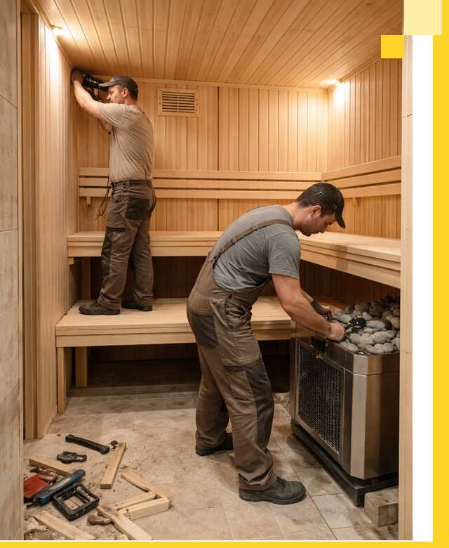 Купить сауну под ключ в Усинске с монтажом и гарантией