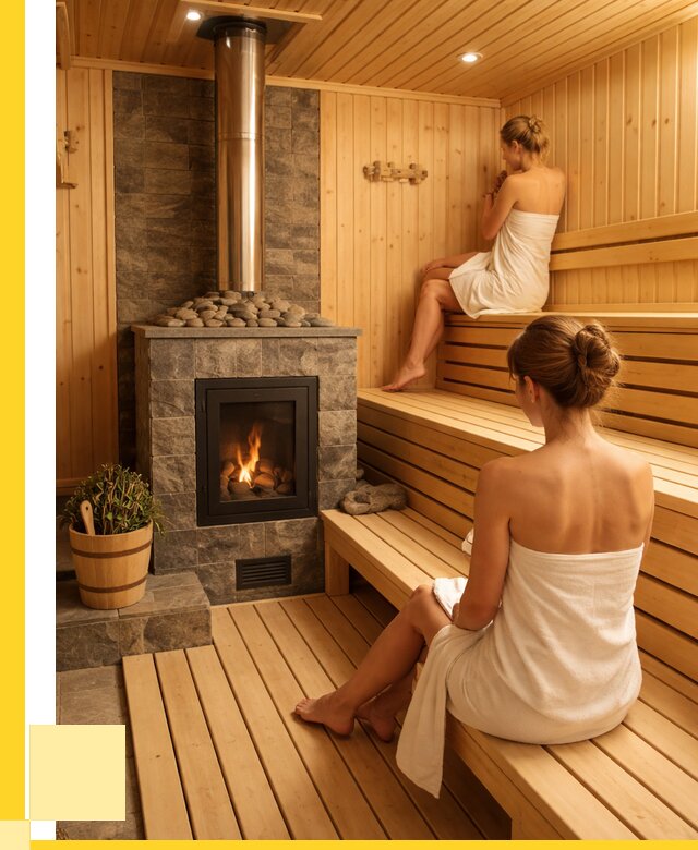 Отделка бани внутри в Усинске от 2048 р. цена | ЭриданСнс