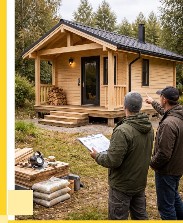 Каркасные бани под ключ в Усинске от 307140 р. | ЭриданСнс