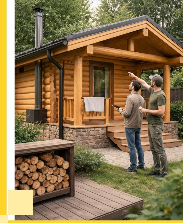 Бани для дачи под ключ в Усинске от 255950 р. | ЭриданСнс