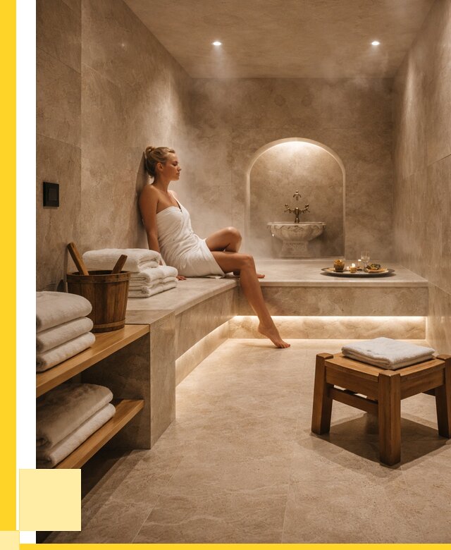 Хамам в квартире под ключ в Усинске от 307140 р. | ЭриданСнс