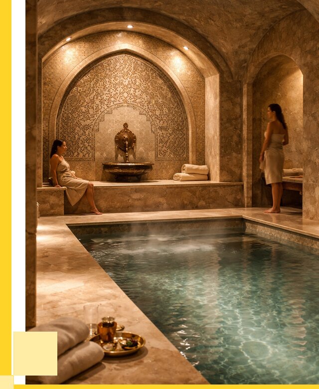 Хамам с бассейном под ключ в Усинске от 870230 р. | ЭриданСнс