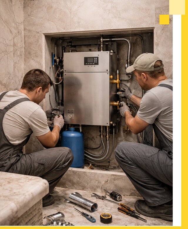 Продажа и установка парогенераторов для хамама в Усинске