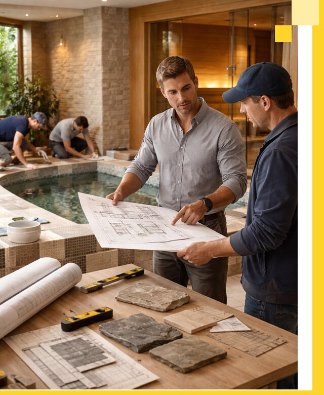 Проектирование SPA зон под ключ в Усинске с инженерией